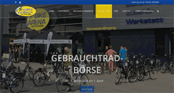 Desktop Screenshot of bikearena-oltmanns.de